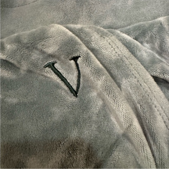 Victoria’s Secret Velour Joggers XL Sage Green Lounge Pants Soft Cozy Athleisure - Picture 5 of 5